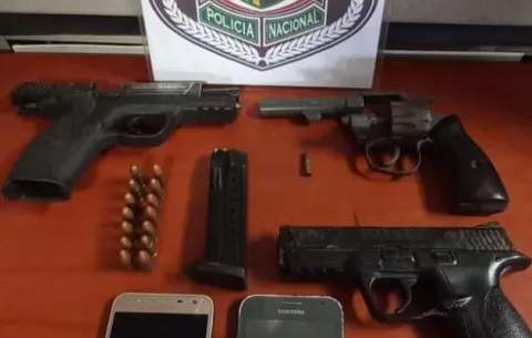Lo detienen por posesión ilícita de armas de fuego en David