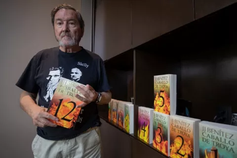 JJ Benítez, concluir ‘Caballo de Troya’ es ‘un alivio’