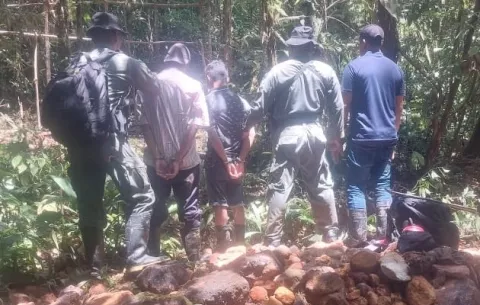 Capturados por minería ilegal en quebradas de Colón