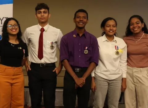 Ganadores de la VI Olimpiada Panameña de Ciencias Espaciales
