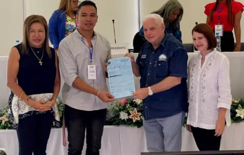 Martinelli es proclamado primer candidato presidencial 2024