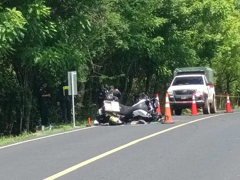 Policía de Tránsito es herido de bala en vía hacia Santiago 