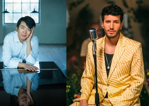 Sebastián Yatra actuará junto al pianista chino Lang Lang