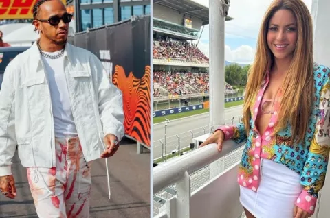 ¿Shakira y Lewis Hamilton confirman su relación? 