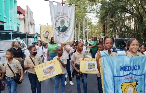 Conmemoran el Día contra el Trabajo Infantil en Colón