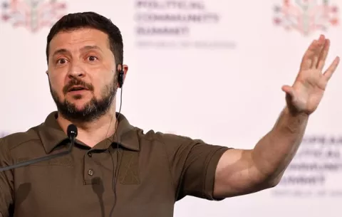 Zelenski y Ucrania celebran la rebelión del grupo Wagner 