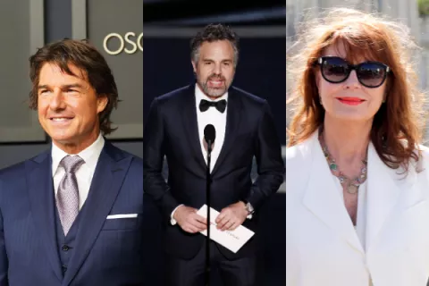 Las combativas estrellas de la huelga de Hollywood