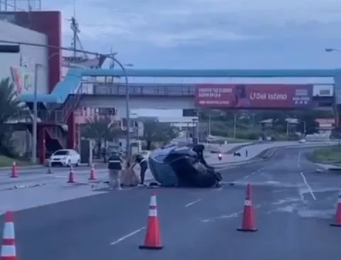 Mujer muere en accidente de tránsito en La Chorrera  