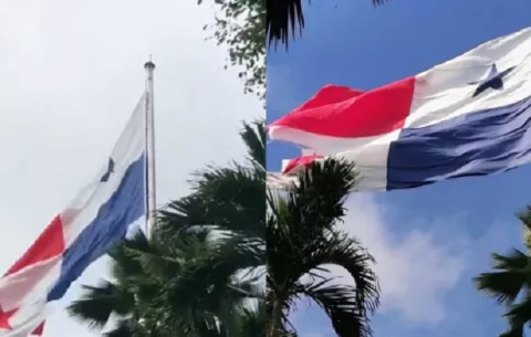 ¿Por qué la bandera del Cerro Ancón se mantenía rasgada?
