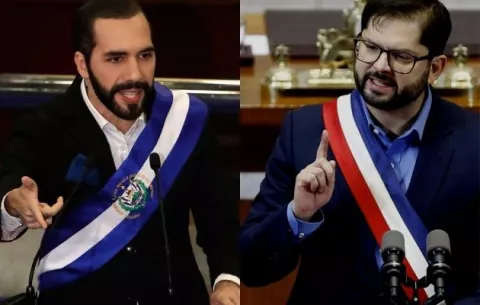 Bukele responde a Gabriel Boric por política de seguridad