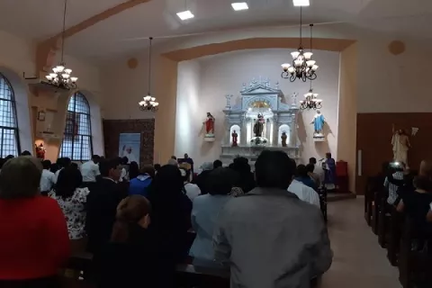 Nuevamente hurtan en iglesia Virgen del Carmen en Colón