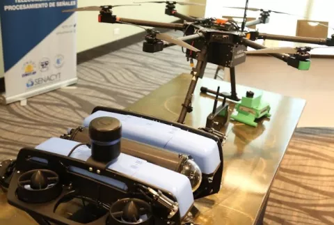 Drones para detectar la corrosión en buques
