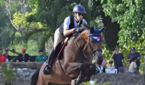 Ecuestre panameña vive sus momentos en los JCC
