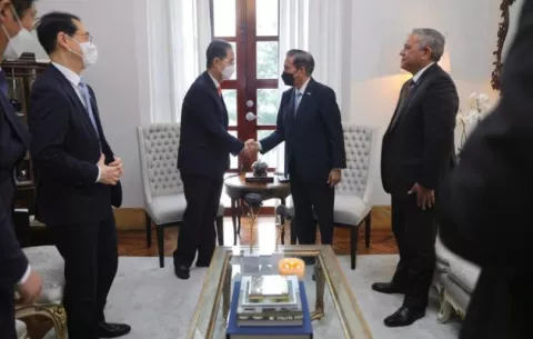 Cortizo se reunió con el primer ministro de Corea del Sur