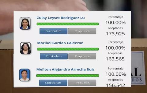 Zulay, Gordón y Arrocha completarían oferta presidencial