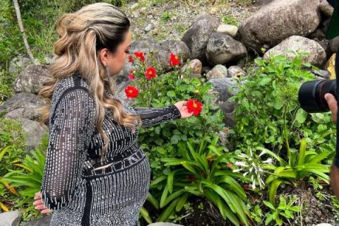 Margarita Henríquez sobre su bebé: 'No se deja ver'