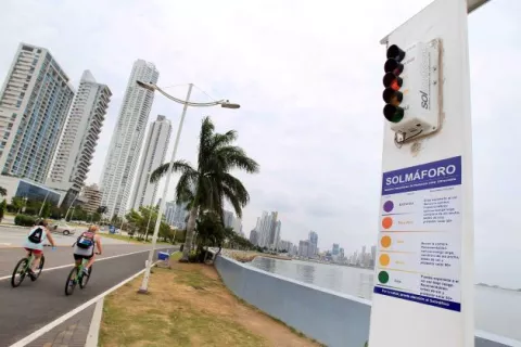 Panamá emite alerta por sensación térmica de hasta los 42°C