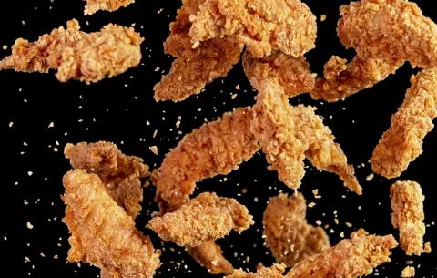 Pollo frito y mollejas, el pedido favorito de los panameños