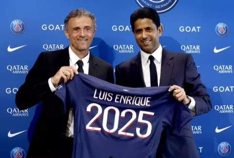 Luis Enrique quiere un fútbol ofensivo en el PSG