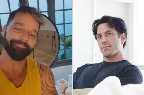 Ricky Martin reacciona a publicación su ex: 'Mi amor'