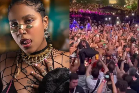 Tokischa provocó euforia en un concierto en Madrid