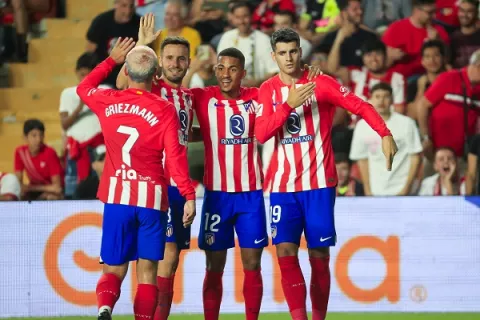Griezmann sobre golear al Rayo: 'Estamos muy bien'