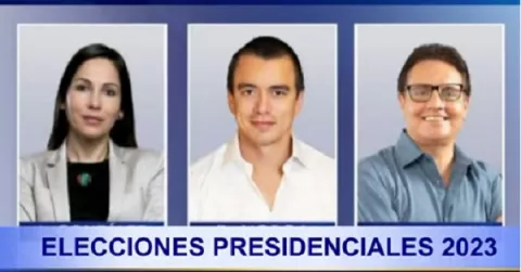 Luisa González y Daniel Noboa pasan a la segunda vuelta