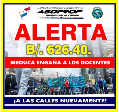 Educadores se preparan para protestar por deudas pendientes