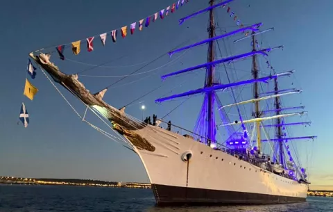Fragata A.R.A. 'Libertad' arribará al puerto de Balboa