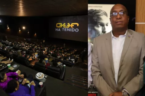 Javier Caraballo asistió al estreno de 'Sound of Freedom'