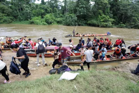 Panamá ha atendido a 300 mil migrantes en lo que va del 2023