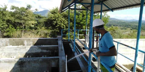 Potabilizadora  de La Chorrera trabajará al 50% este lunes