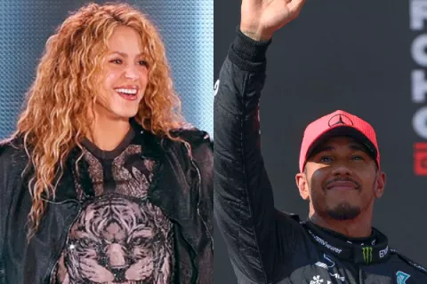 Shakira y Lewis Hamilton, en medio de rumores de romance