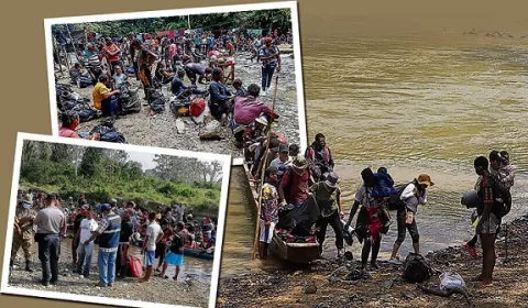 Panamá pierde control de sus fronteras, ante ola migratoria