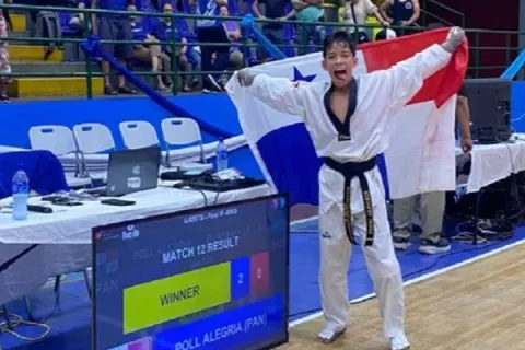 Poll Alegría se abre camino en disciplina de taekwondo? 