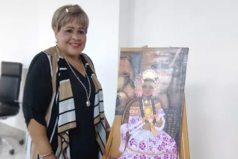 Dora M. Morgan: Amor por la pintura, trazos y líneas