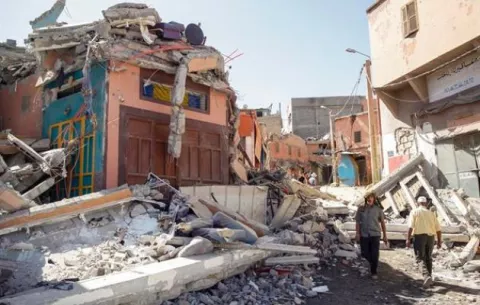 Terremoto de magnitud 7 deja más de mil muertos en Marruecos