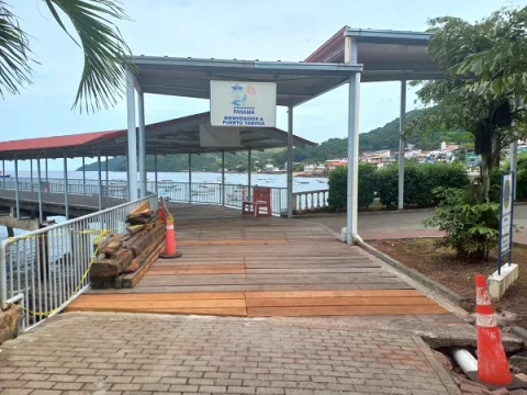 Muelle de Taboga vuelve a estar en servicio