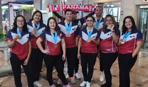 Panamá con  medallas en el  tiro con arco en Argentina