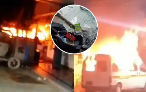 ¡Vandalismo! Tratan de incendiar junta comunal de Las Garzas
