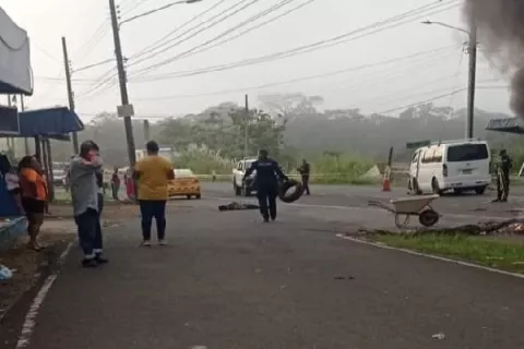 Hombre muere atropellado en medio de las protestas en Colón