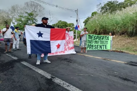 Relativa calma en Colón luego de cinco días de protestas