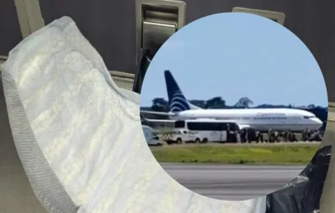 Objeto sospechoso en avión de Copa era un pañal desechable
