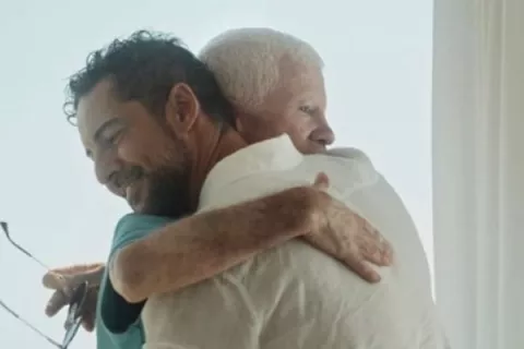 David Bisbal tuvo una emotiva conversación con su padre