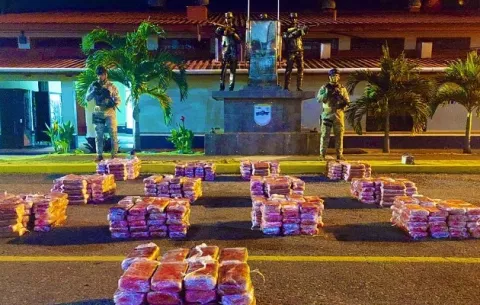 Cae cargamento de 550 paquetes de cocaína en Colón
