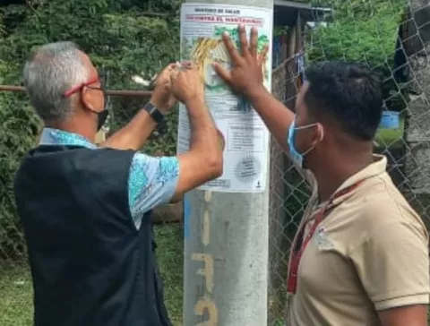 Realizan inspección en Aguadulce por sospecha de hantavirus
