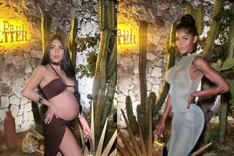 Jacky Guzmán y Nicole Pinto, invitadas de Jean Paul Gautier
