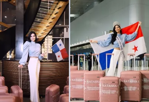 Natasha Vargas viaja a El Salvador para el Miss Universo