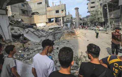 ONU urge movilizar apoyo humanitario para civiles palestinos