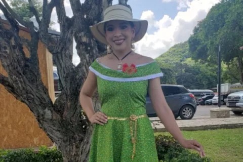 Paola Jaramillo, la reina del Sombrero Pinta'o